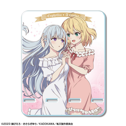 『転生王女と天才令嬢の魔法革命』アクリルスマホスタンド デザイン02(アニスフィア&ユフィリア/B)