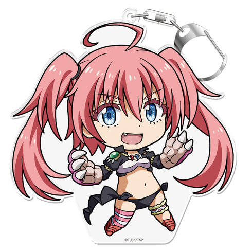 『転生したらスライムだった件』ぷにこれ!キーホルダー(スタンド付) ミリム ドラゴンナックルver.【202404再販】