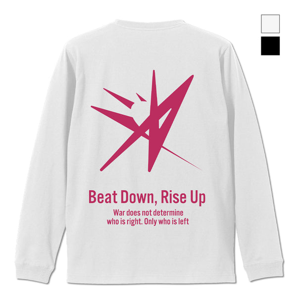 『ヘブンバーンズレッド』31A 部隊ロゴ 袖リブロングスリーブTシャツ WHITE