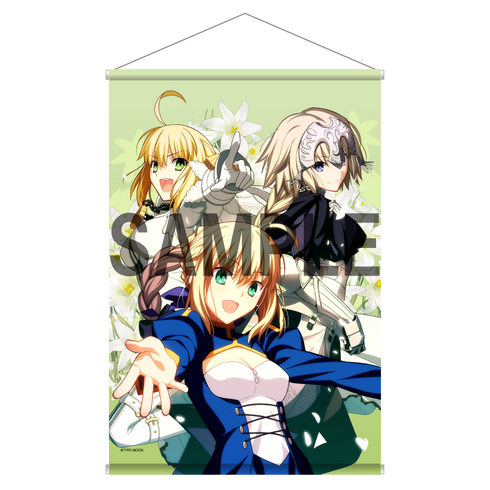 『TYPE-MOONエース』表紙イラスト B2タペストリー〈ネロ&ジャンヌ&アルトリア〉