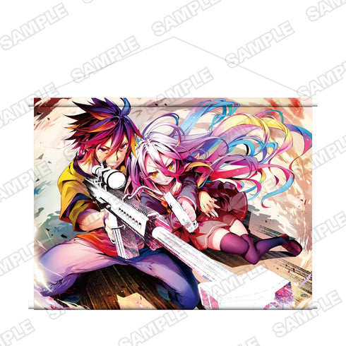 《No Game No Life》第13卷發售紀念 雙色麂皮 B2掛毯