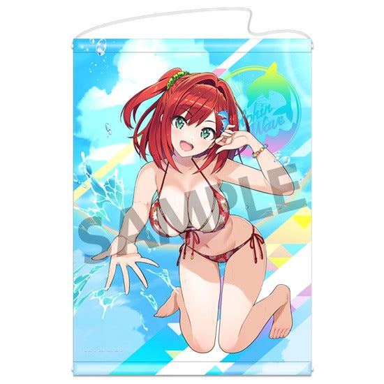 『ドルフィンウェーブ』B2タペストリー 咲宮入華(水着)