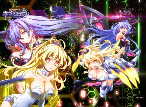 『超次元ゲイム ネプテューヌ』B2タペストリー イエローハート&アイリスハート