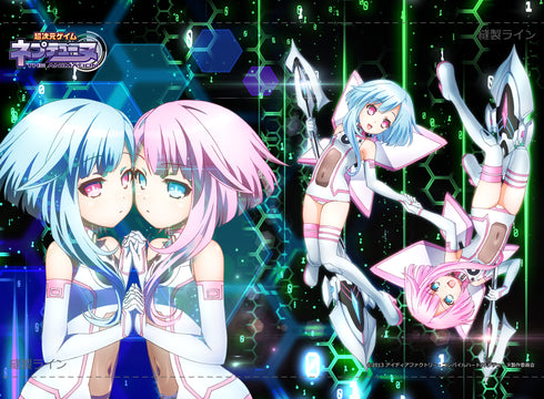 『超次元ゲイム ネプテューヌ』B2タペストリー ホワイトシスターロム&ホワイトシスターラム