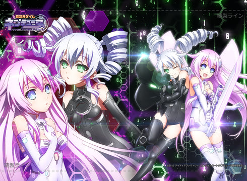 『超次元ゲイム ネプテューヌ』B2タペストリー パープルシスター&ブラックシスター
