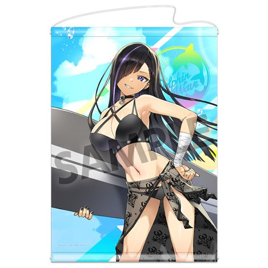 『ドルフィンウェーブ』B2タペストリー 黒瀬見波(水着)