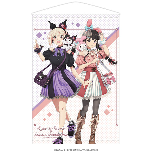 『リコリス・リコイル×サンリオキャラクターズ』B2タペストリー
