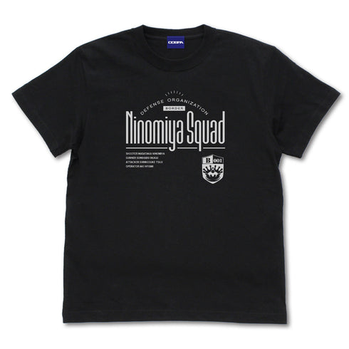 『ワールドトリガー』二宮隊 Tシャツ/BLACK【202403再販】