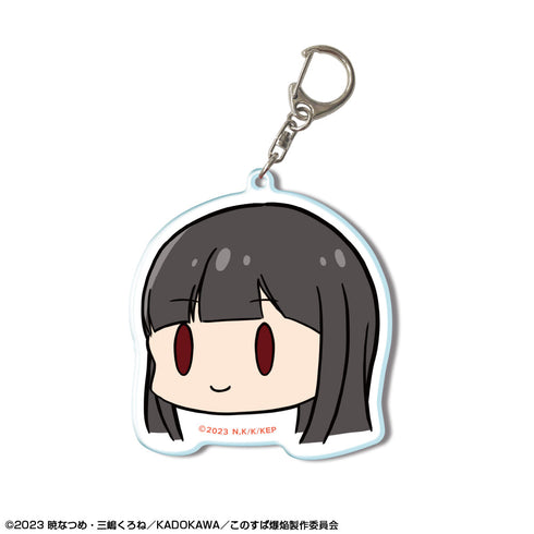 『この素晴らしい世界に爆焔を!』ビッグアクリルキーホルダー デザイン07(ねりまき)【202405再販】