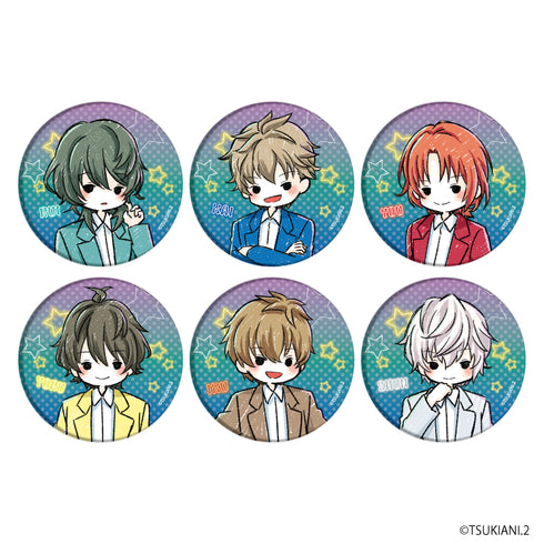 『ツキウタ。 THE ANIMATION 2』缶バッジ 10/BOX (全6種)(Candy artイラスト)