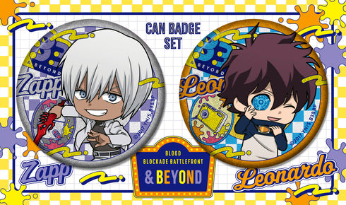 『血界戦線 & BEYOND』缶バッジセット/レオ&ザップ