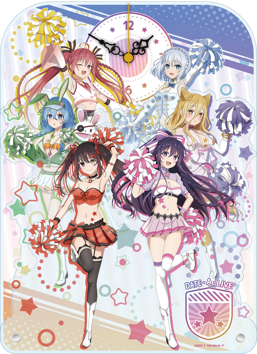 デート・ア・ライブIV』描き下ろし BIGアクリル置時計