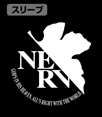 『エヴァンゲリオン』ネルフ ポロシャツ BLACK【202406再販】