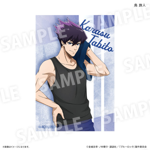 『ブルーロック』ブルーロック Wake Up & Get Ready ミニアートスタンド 烏 旅人