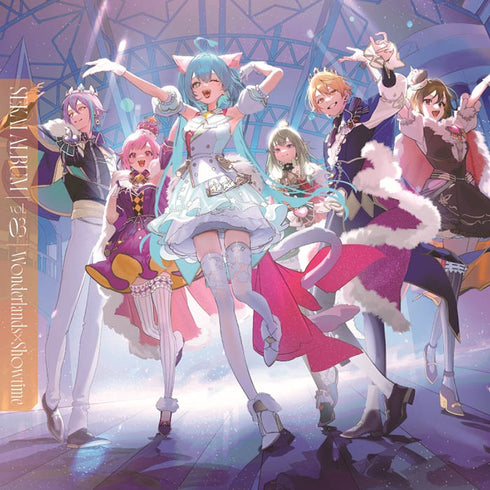 【CD】『プロジェクトセカイ カラフルステージ! feat. 初音ミク』ワンダーランズ×ショウタイム SEKAI ALBUM vol.3【通常盤】