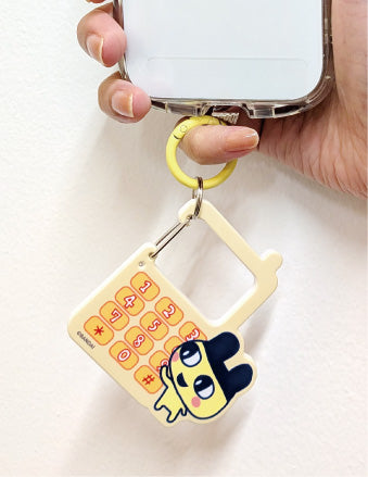 『たまごっち』マルチリングプラス カラビナ付き まめっち