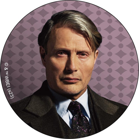 『ファンタスティック・ビースト』缶バッジ/Gellert Grindelwald B(実写)
