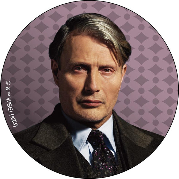『ファンタスティック・ビースト』缶バッジ/Gellert Grindelwald B(実写)