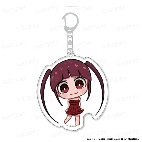 『死神坊ちゃんと黒メイド』ちびキャラアクリルキーホルダー【ヴィオラ 水着】