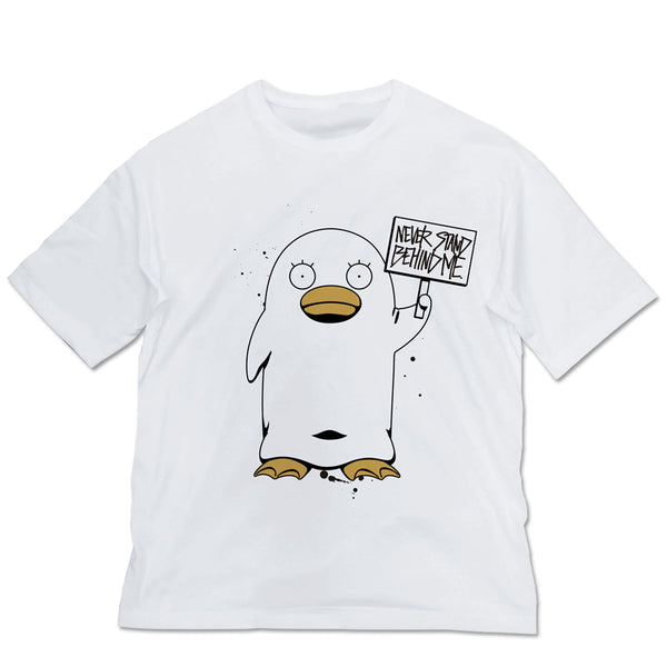 『銀魂』 エリザベス「俺の後ろに立つな」 ビッグシルエットTシャツ WHITE【202405再販】