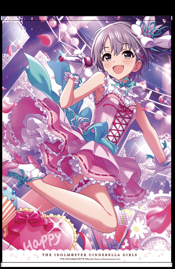 『アイドルマスター シンデレラガールズ』B2タペストリー 乙倉悠貴 ハートリープアップ+ Ver.
