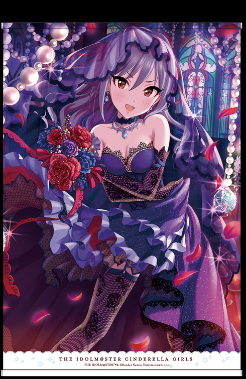 『アイドルマスター シンデレラガールズ』B2タペストリー 神崎蘭子 魔界の花嫁 Ver.