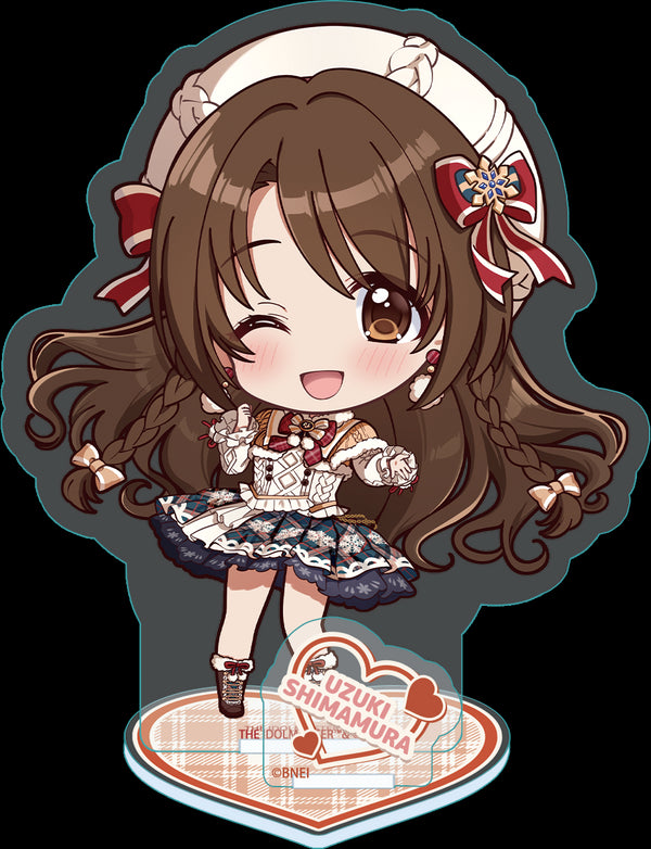 『アイドルマスター シンデレラガールズ』ぷちちょこ アクリルスタンド【島村卯月】