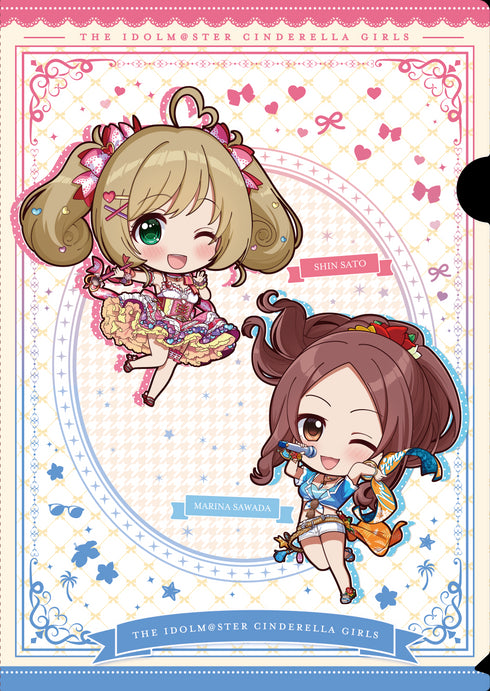 『アイドルマスター シンデレラガールズ』ぷちちょこ クリアファイル エターナルレディエイト Ver.