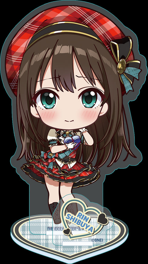 『アイドルマスター シンデレラガールズ』ぷちちょこ アクリルスタンド 【渋谷凛】