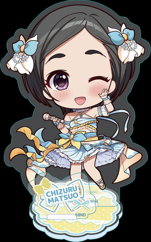 『アイドルマスター シンデレラガールズ』ぷちちょこ アクリルスタンド 【松尾千鶴】