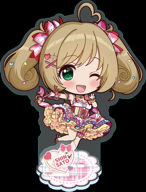 『アイドルマスター シンデレラガールズ』ぷちちょこ アクリルスタンド【佐藤心】