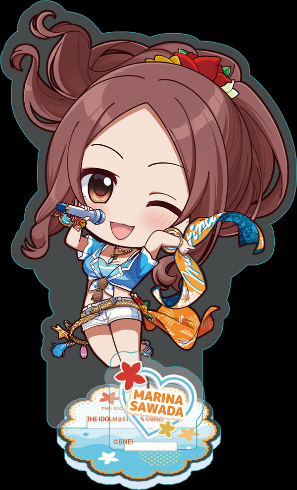 『アイドルマスター シンデレラガールズ』ぷちちょこ アクリルスタンド【沢田麻理菜】