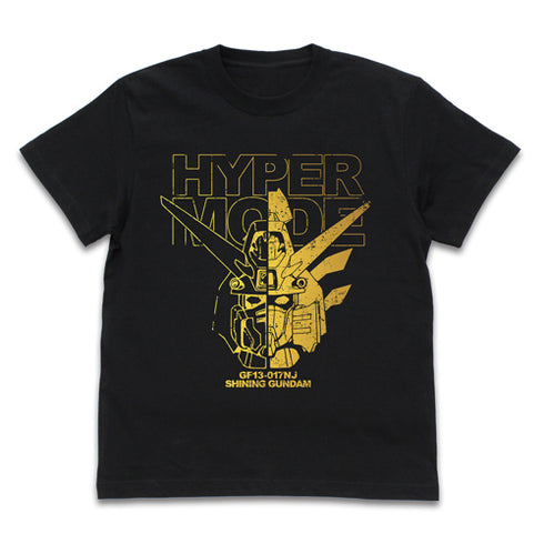 『機動武闘伝Gガンダム』 シャイニングガンダム ハイパーモード Tシャツ/BLACK