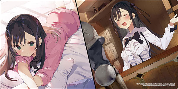 『電撃文庫』ラバーマット V2 Vol.1267 電撃文庫 ギルドの受付嬢ですが、残業は嫌なのでボスをソロ討伐しようと思います アリナ