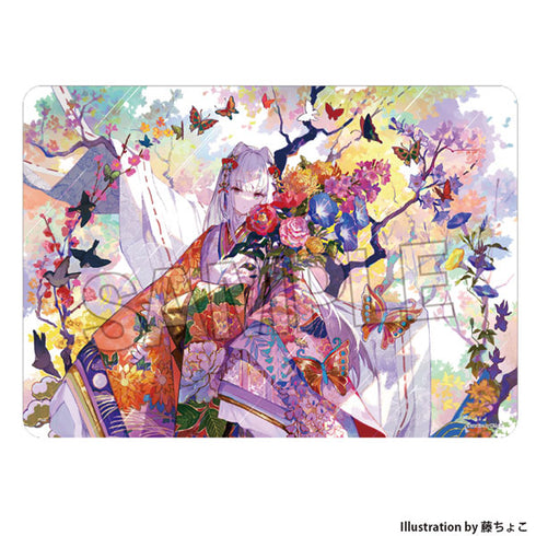 『工画堂スタジオイラストレーターセレクション』イラストプレイマットNT 藤ちょこ 四季織りの着物