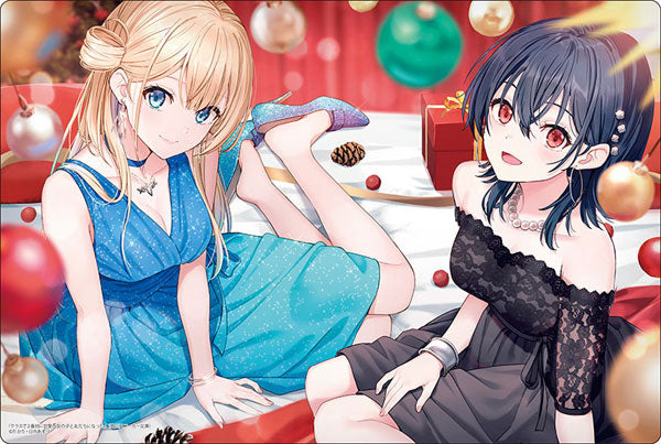 『クラスで2番目に可愛い女の子と友だちになった』ブシロード ラバーマットコレクション V2『朝凪海&天海夕』ドレスver.
