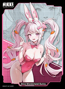 『勝利の女神:NIKKE』きゃらスリーブコレクション マットシリーズ 「アリス:ワンダーランドバニー」(No.MT2103) パック