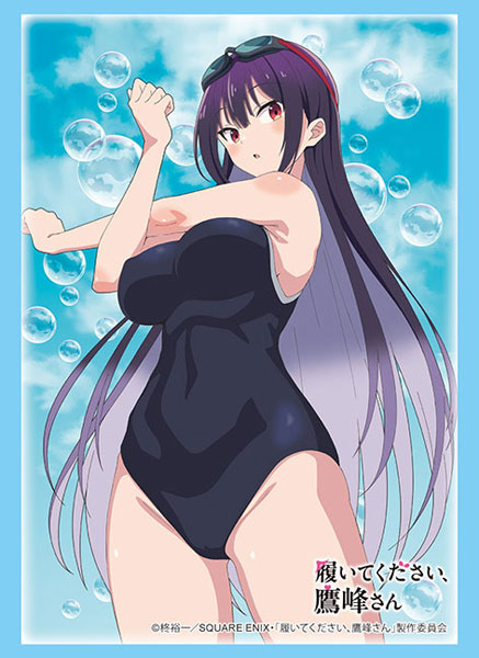 『履いてください、鷹峰さん』ブシロード スリーブコレクション ハイグレード Vol.4838 『鷹峰高嶺』水着ver.