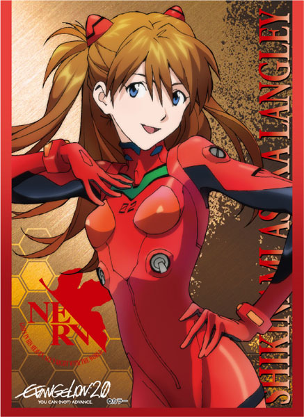 『ヱヴァンゲリヲン新劇場版:破』ブロッコリーキャラクタースリーブ 「式波・アスカ・ラングレー」リバイバル