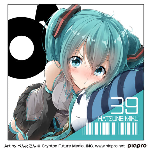 『初音ミク』クッションカバー ぺんたごん Ver.