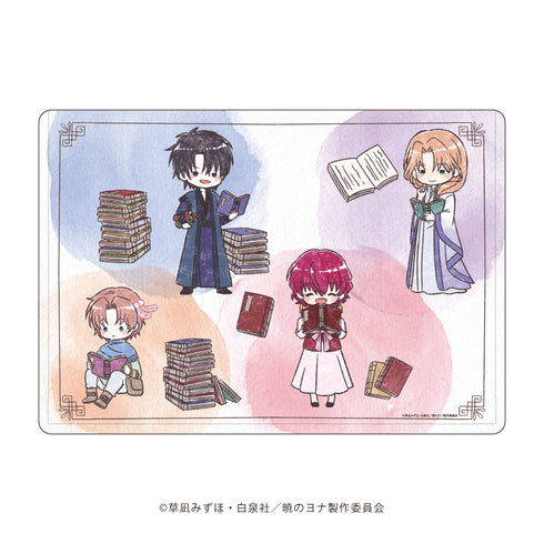 『暁のヨナ』キャラクリアケース 06/ヨナ&ハク&スウォン&ユン 読書ver.(グラフアートイラスト)