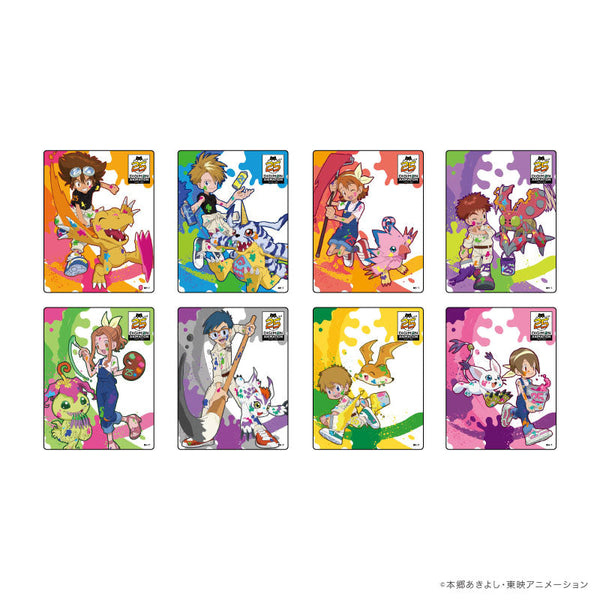 『デジモンアドベンチャー』アクリルカード01/25周年ver. ブラインド(全8種)(描き下ろしイラスト)