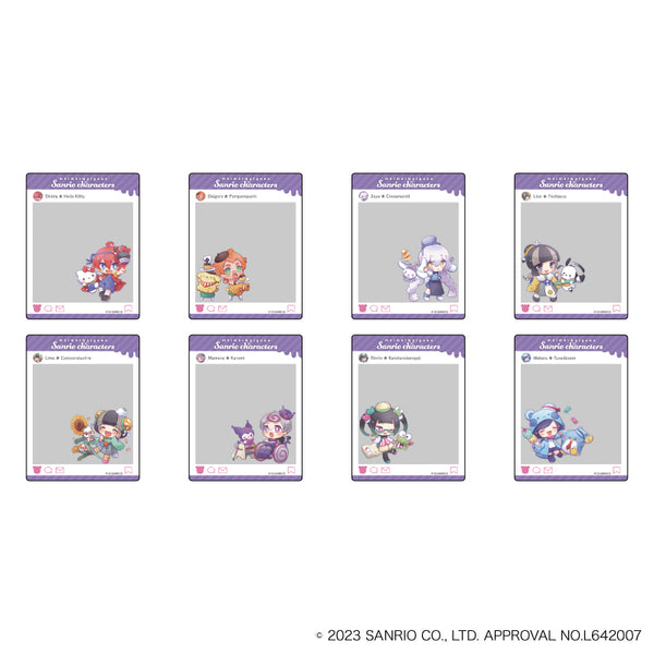 『まいまいまいごえん』アクリルカード 02/サンリオキャラクターズコラボ BOX(全8種)(ミニキャライラスト)