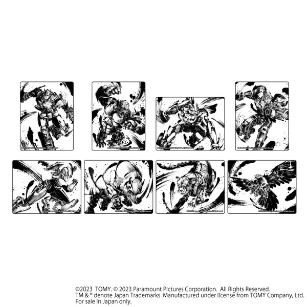 『トランスフォーマー/ビースト覚醒』アクリルカード 01/水墨イラストVer. ブラインド(全8種)