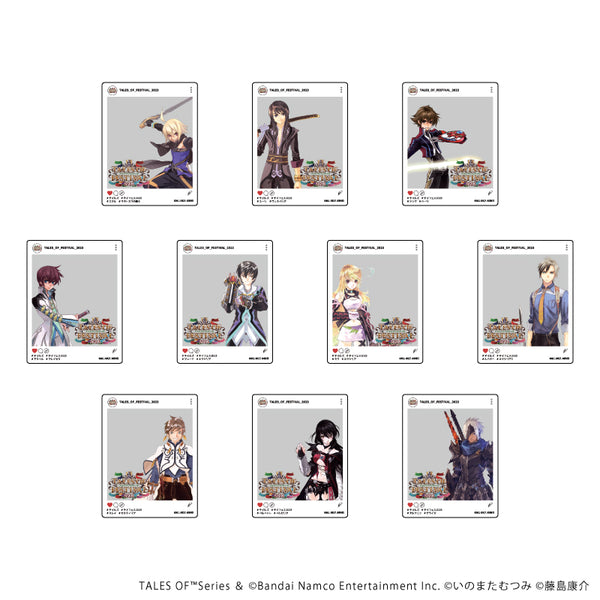 『テイルズ オブ シリーズ』アクリルカード 02/BOX-B BOX(全10種)(公式イラスト)
