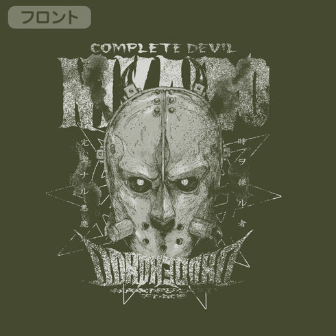 『ドロヘドロ(原作版)』悪魔ニカイドウ 袖ロングスリーブTシャツ LIGHT OLIVE【202406再販】