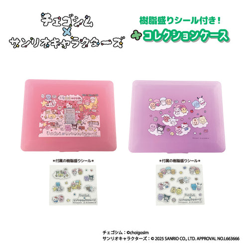 『チェゴシム×サンリオキャラクターズ』コレクションケース ピンク