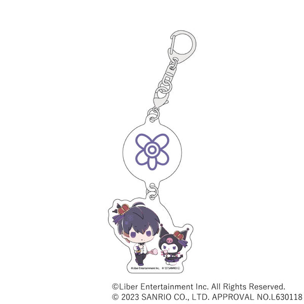 『A3!×Sanrio Characters』連結アクリルキーホルダー 02/碓氷真澄×クロミ