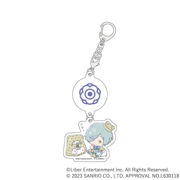 『A3!×Sanrio Characters』連結アクリルキーホルダー 21/御影密×まるもふびより