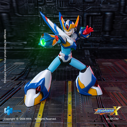 『ロックマンX シリーズ 』HIYA Exquisite Basic Series ノンスケール 6インチ エックス ファルコンアーマー版 アクションフィギュア